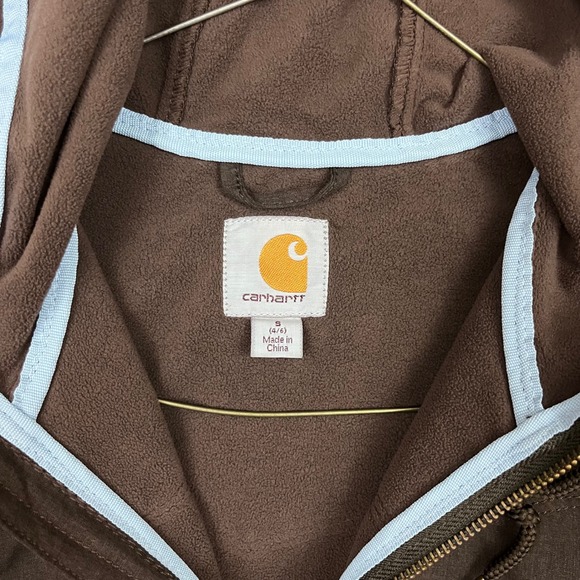 Women's Brown Hooded Jacket - Picture 5 of 8